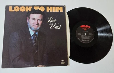 LOUIE WELCH Look To Him LP Vinyl CAROLINA Gospel 1980 Album Herald - Image 1 of 4