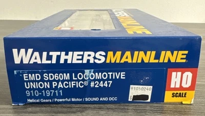 Walthers Mainline HO #910-19711 EMD SD60M Locomotive Union Pacific #2447 - NOS! - Image 1 of 4