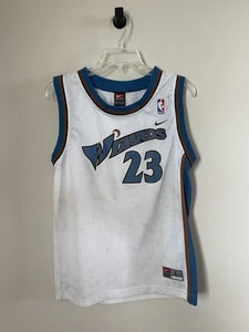 Vintage Nike Team Washington Wizards Michael Jordan #23 Jersey Youth L - Picture 1 of 8