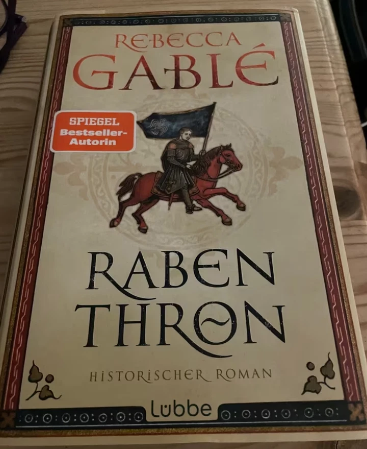 Rebecca Gablé – Rabenthron (Hardcover, neu) - Bild 1 von 1