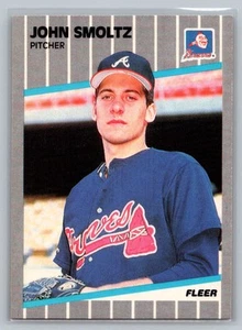 Fleer #602 1989 John Smoltz - Imagen 1 de 2
