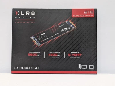 PNY CS3040 2TB Nvme M.2 Internal Solid State Drive, Black - Image 1 of 2