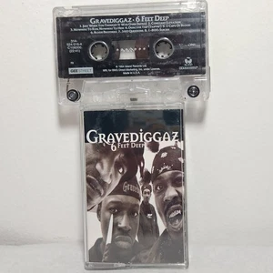 Gravediggaz 6 Feet Deep Rare BMG Direct Ed. Tested Cassette Island Records 1994 - Picture 1 of 7