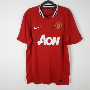 Manchester United Mens Shirt Large Red 2011-2012 Nike Home Jersey Top Adult - Picture 1 of 17