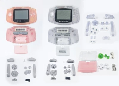 Used and New Gameboy Advance Parts - Lot - Shells and Buttons - Image 1 of 4