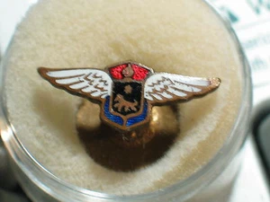 Pin Cadillac LaSalle, agujero de botón de porcelana vintage o insignia de cuello   - Imagen 1 de 2