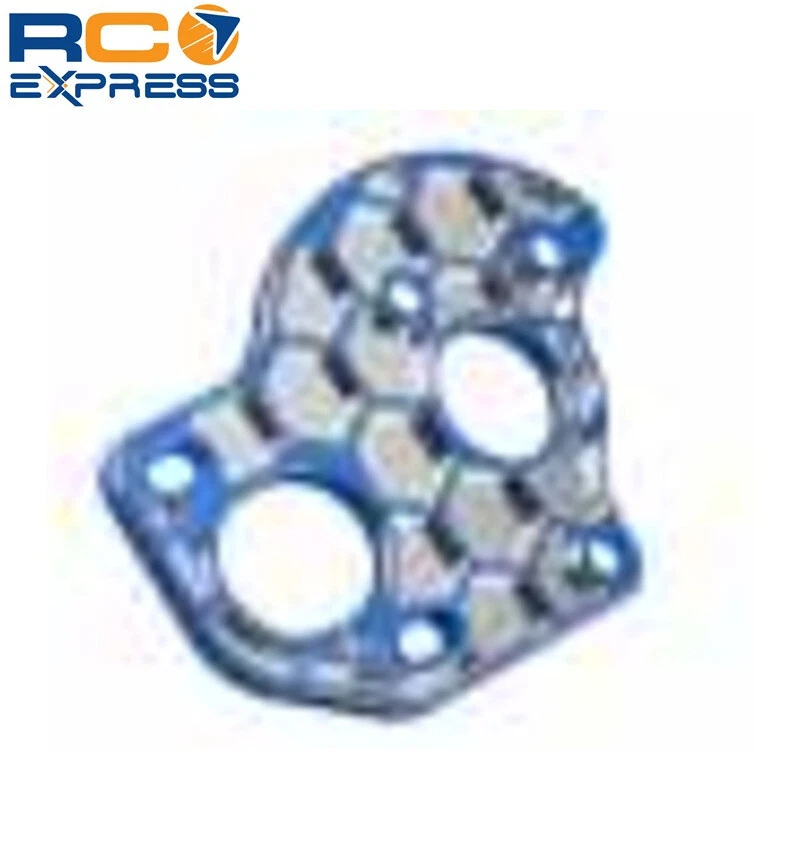 JConcepts 3-Gear Laydown/Layback Trans Motor Plate Blue:B6.1 JCO2408-1 - Image 1 of 1