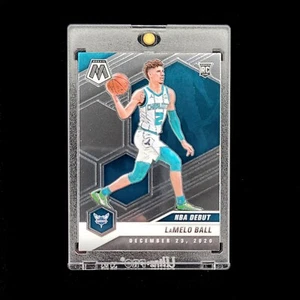 Lamelo Ball RC 👀- 2020-21 NBA debut inserto mosaico novato Charlotte Hornets #262 - Imagen 1 de 2