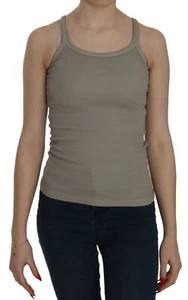 PINK MEMORIE Camicia Beige Senza Maniche Cinturino Spaghetti Serbatoio IT40/US6/S PREZZO PREZZO PREZZO $200 - Foto 1 di 9