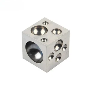 Square Dapping Block Metal Forming Shaping Punching Tool Jewelry Tools - Picture 1 of 7