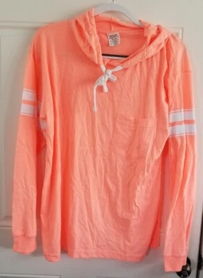 Sudadera con capucha para mujer Exist coral - talla XL Foto 1 de 4