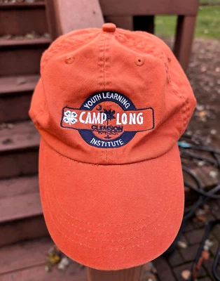 CAMP LONG Youth Learning Institute CLEMSON UNIVERSITY, Aiken SC Hat Cap One Size Foto 1 de 4