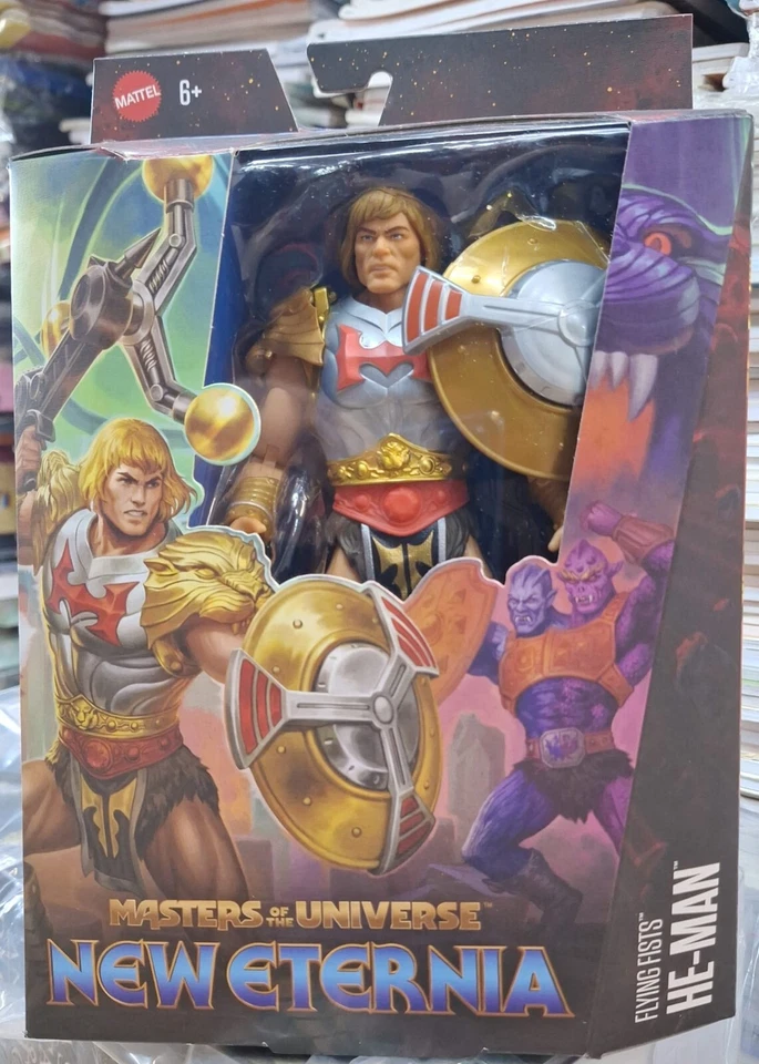 Masters of the Universe: New Eternia Masterverse Flying Fist He-Man 18 cm - Immagine 1 di 1