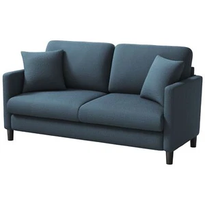 165cm Teddy Velvet Sofa Modern Couch Loveseat Settee Schlafzimmer Büro Couch NEU - Bild 1 von 11