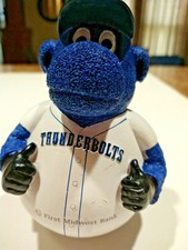 Boomer Mascot Windy City THUNDERBOLTS Roly Poly Bank