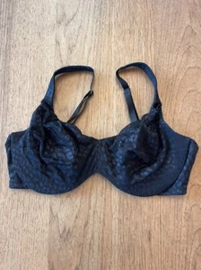 SOMA Black Lace 36C Emma Light Lined Minimizer Underwire Bra New Discontinued! - Picture 1 of 2