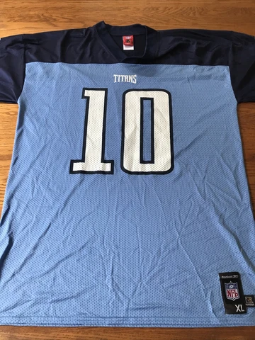 Vince Young Tennessee Titans Jersey XL Reebok Players Inc Cover