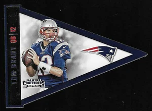 2015 Panini Contenders Pennants Tom Brady #P3 New England Patriots Buccaneers - Picture 1 of 1