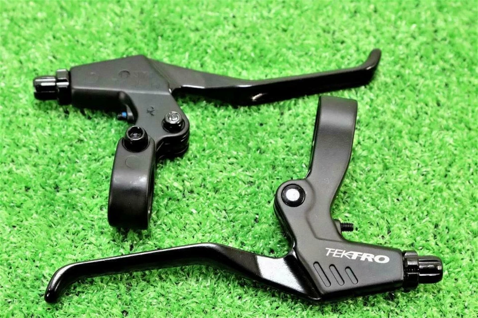 Tektro Aluminum Alloy bicycle bike Brake Lever Tk-374 3 Fingers Left And Right S - Image 1 of 3