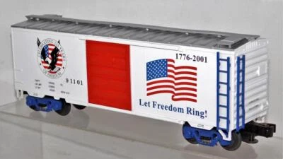 MTH 20-93092 Let Freedom Ring 40' Boxcar 225 Years September 11 Sp Ed Patriotic - Image 1 of 4