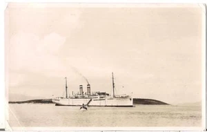SS Oceana von Hoefer? Steamship Cruise Ship Pilot Boat? Vintage 1930s Photo - Picture 1 of 1