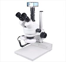 100x Zoom Stereo Digital Mikroskop 18Mp Cam Mess Software Rund Licht