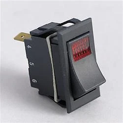 Painless Performance 80401 Replacement Rocker Switch Universal 30 Amps - Image 1 of 3