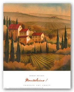 Stampa artistica Montalcino I Robert Holman 19x19 - Foto 1 di 1