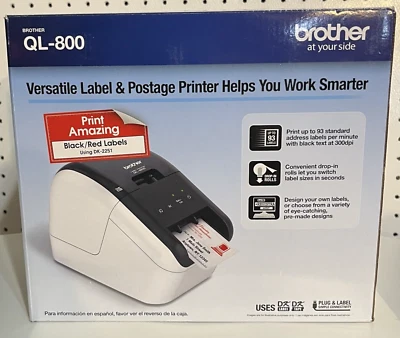 Brother QL-800 High-Speed Professional Label Printer - Image 1 of 4