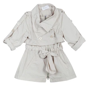 Scervino Street Girls Beige Trench Coat 6 Yrs - Picture 1 of 13