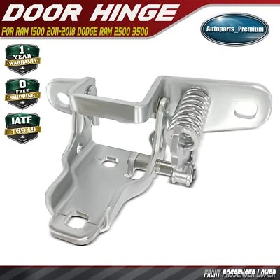 Нижняя дверная петля со стороны переднего пассажира для Ram 2500 3500 2011-2024 Dodge Ram 1500 - Изображение 1 из 4