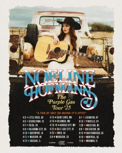 Poster Noeline Hofmann The Purple Gas 2025 Tour Poster, gift for fans - Picture 1 of 8
