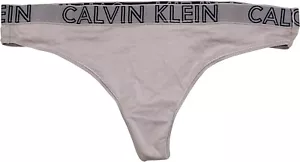 Calvin Klein Women's Ultimate Cotton Thong Silver Rose XS - Picture 1 of 1