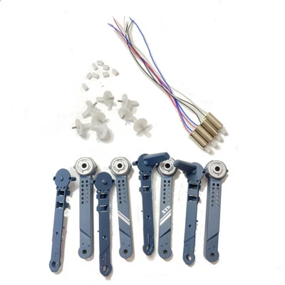 XT9 Pro RC Drone Spare Parts Motors Engines Quadcopter Arm Blades Gear - Image 1 of 4