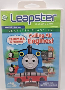 Leapster Thomas & Friends ¡Llamando a todos los motores! Juego en estuche original - Imagen 1 de 5