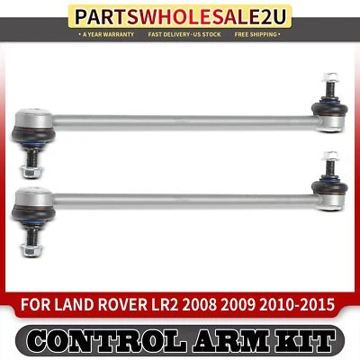 Eslabones de barra estabilizadora delantera nuevos 2 piezas para Land Rover LR2 2008 2009 2010 2011-2015 Foto 1 de 4
