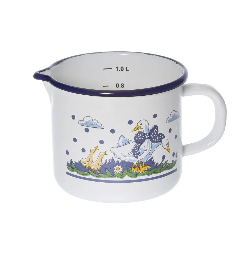 Krüger Milchtopf mit Ausguss Gänse 12cm - Bild 1 von 1