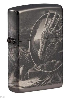 ZIPPO ★ GOTHIC DRAGON by Lisa Parker (Premium - 360° photo imaging)