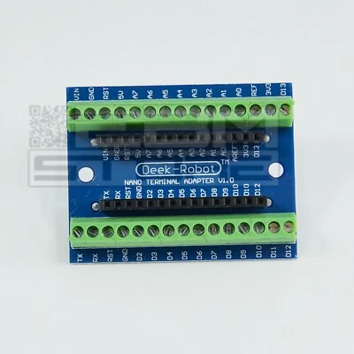 Screw shield per arduino NANO V3.0-adattatore morsettiera connettori - ART. CR03 - Immagine 1 di 3