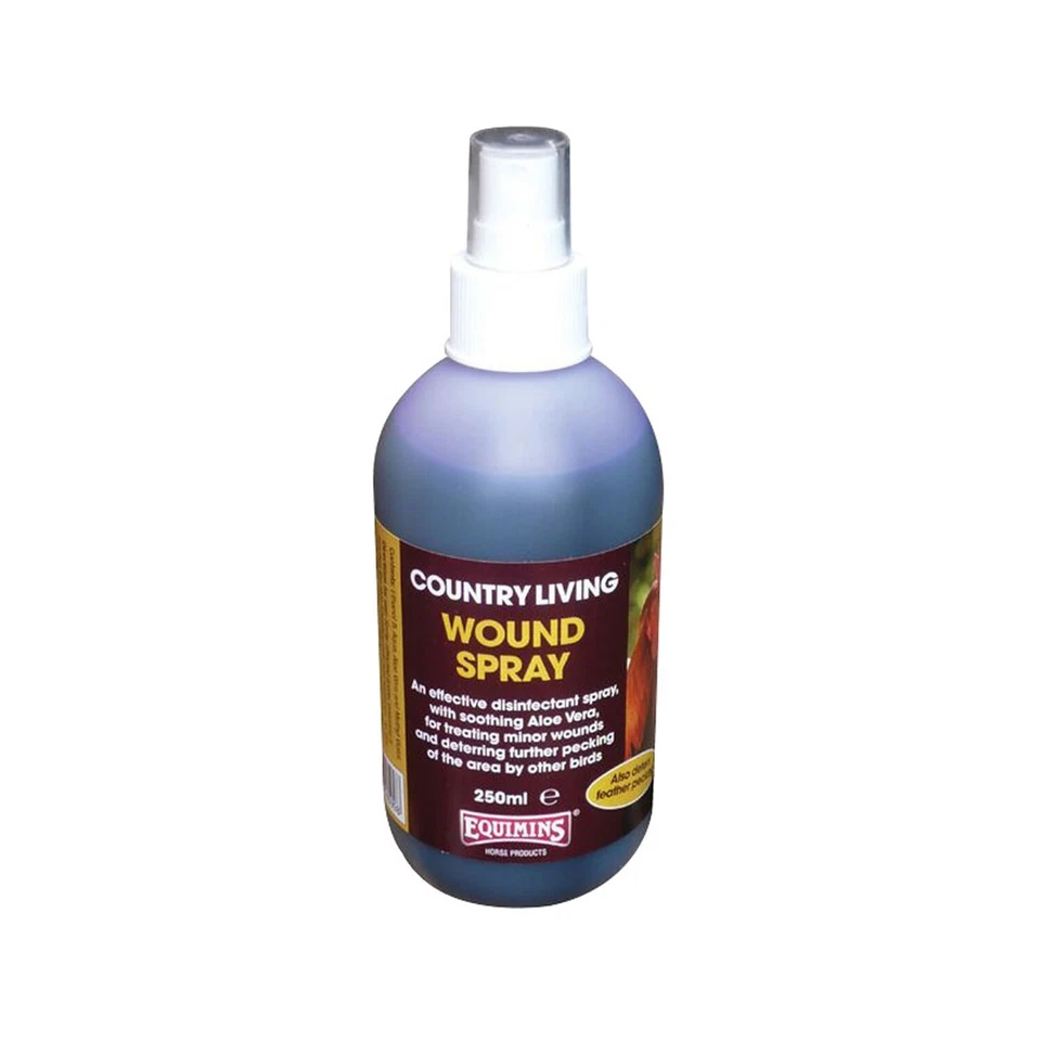 Equimins Wound Spray 250ml Duck Chicken Quail Anti Septic Anti Bacterial
