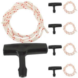 5PCS Attic Ladder Pull Cord Garage Door Pull Rope with Handle for Garage Opening - Picture 1 of 12