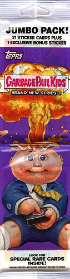 Garbage Pail Kids 2013 Brand New Series 3 Trading Card Sticker Jumbo Pack - Image 1 of 1