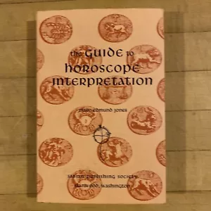 Guide to Horoscope Interpretation - Jones Hardcover 1969 Okkulte Astrologie - Bild 1 von 13
