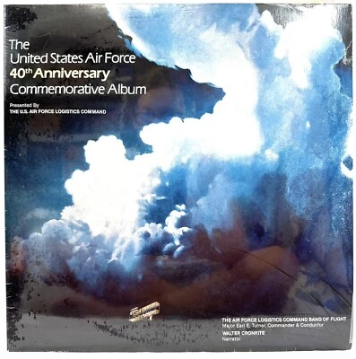 Пластинка долгоиграющая юбилейный альбом ВВС США 40-я годовщина MC20846 ЗАПЕЧАТАННАЯ - Изображение 1 из 2