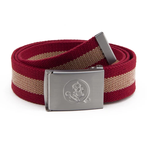 Men's Florida State Seminoles Fabric Belt Cover