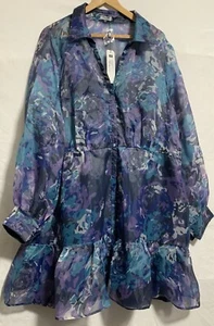 Chi Chi London Curve plus dress size mini dress size 24 - Picture 1 of 14