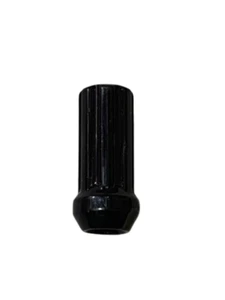 3807LBK 12MMX1.50 DUPLEX 7 SPLINE BLACK LUG NUTS 2"LONG (30 BOX) - Picture 1 of 1