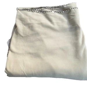 Manta Bronceada 100% Poliéster Marrón Costuras 104 x 44 Cálida Invierno Decorativa - Imagen 1 de 5