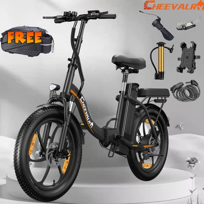 Cheevalry C16 20 Zoll Klapprad Elektrofahrrad EBike Citybike 250W 16Ah E-Fahrrad
