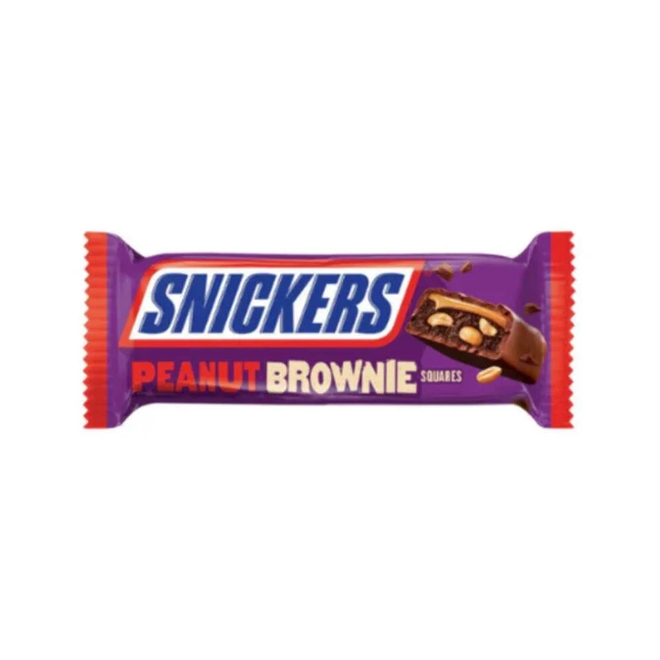 US-MARKET & CANDYWORLD24 Snickers Peanut Brownie 45g